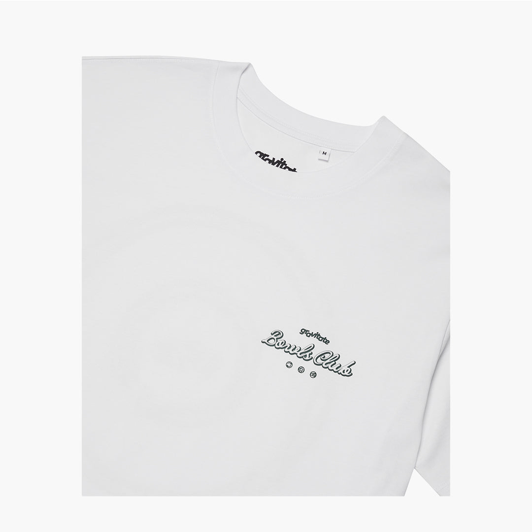 WHITE BOWLS CLUB TEE