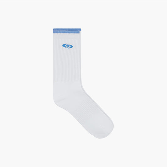 WHITE CORE CREW SOCK (3 Pack)