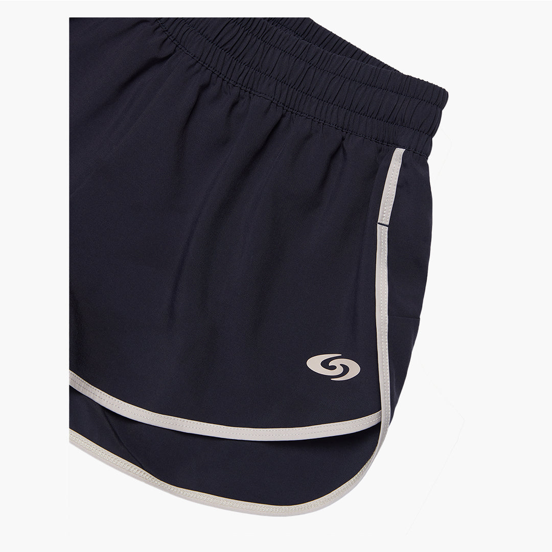NAVY FLOW SHORTS